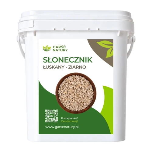 Słonecznik łuskany 3kg wiaderko