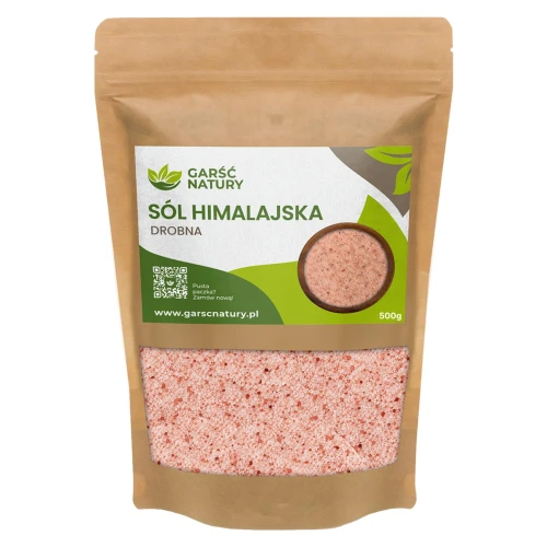 Sól himalajska różowa drobna 500g