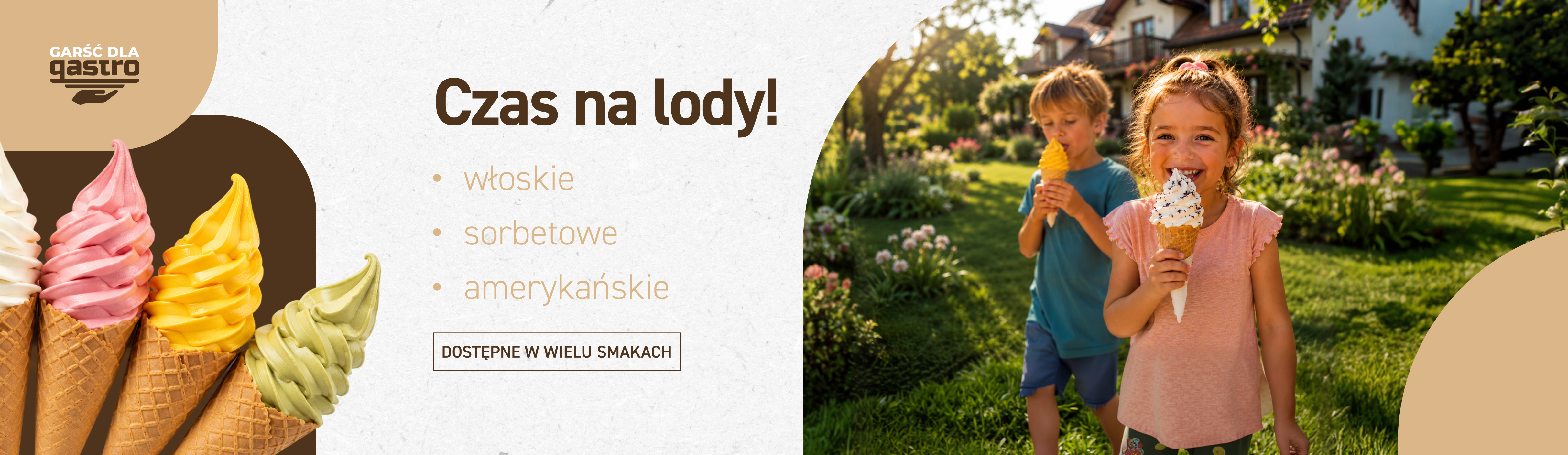 Lody - Garść dla Gastro GARŚĆ NATURY