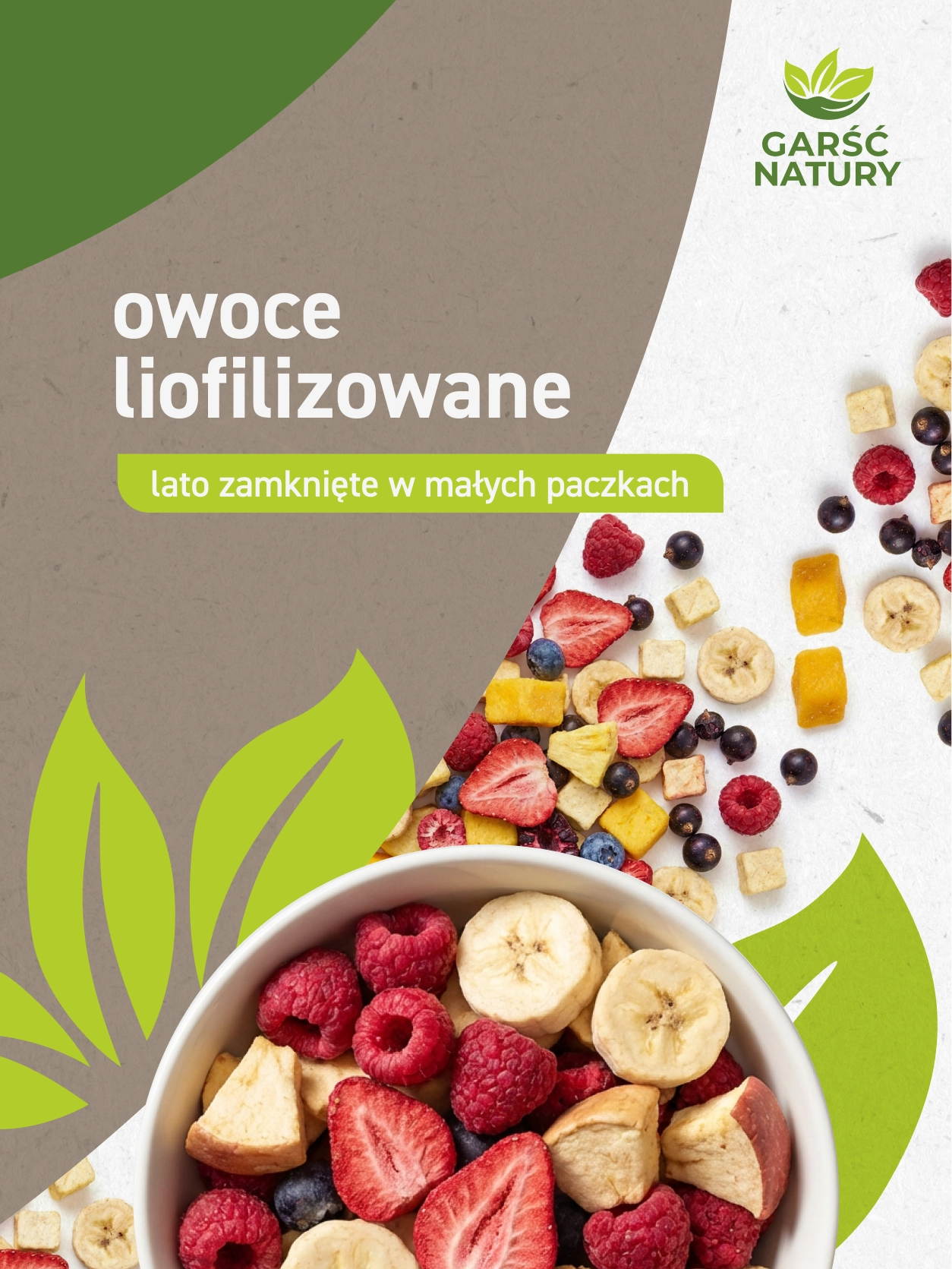 Owoce liofilizowane - 2026 GARŚĆ NATURY